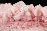 Pink Halite Crystal Plate - Trona, California #94047-2